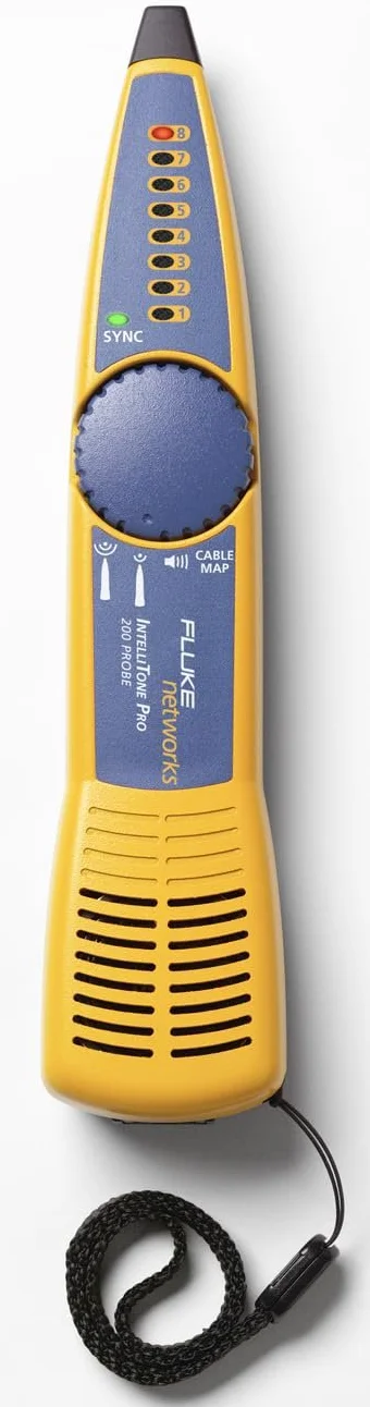 Набір для трасування кабелів Fluke Networks IntelliTone™ Pro 200 LAN Жовтий, фото №2 Набір для трасування кабелів Fluke Networks IntelliTone™ Pro 200 LAN Жовтий, фото №2