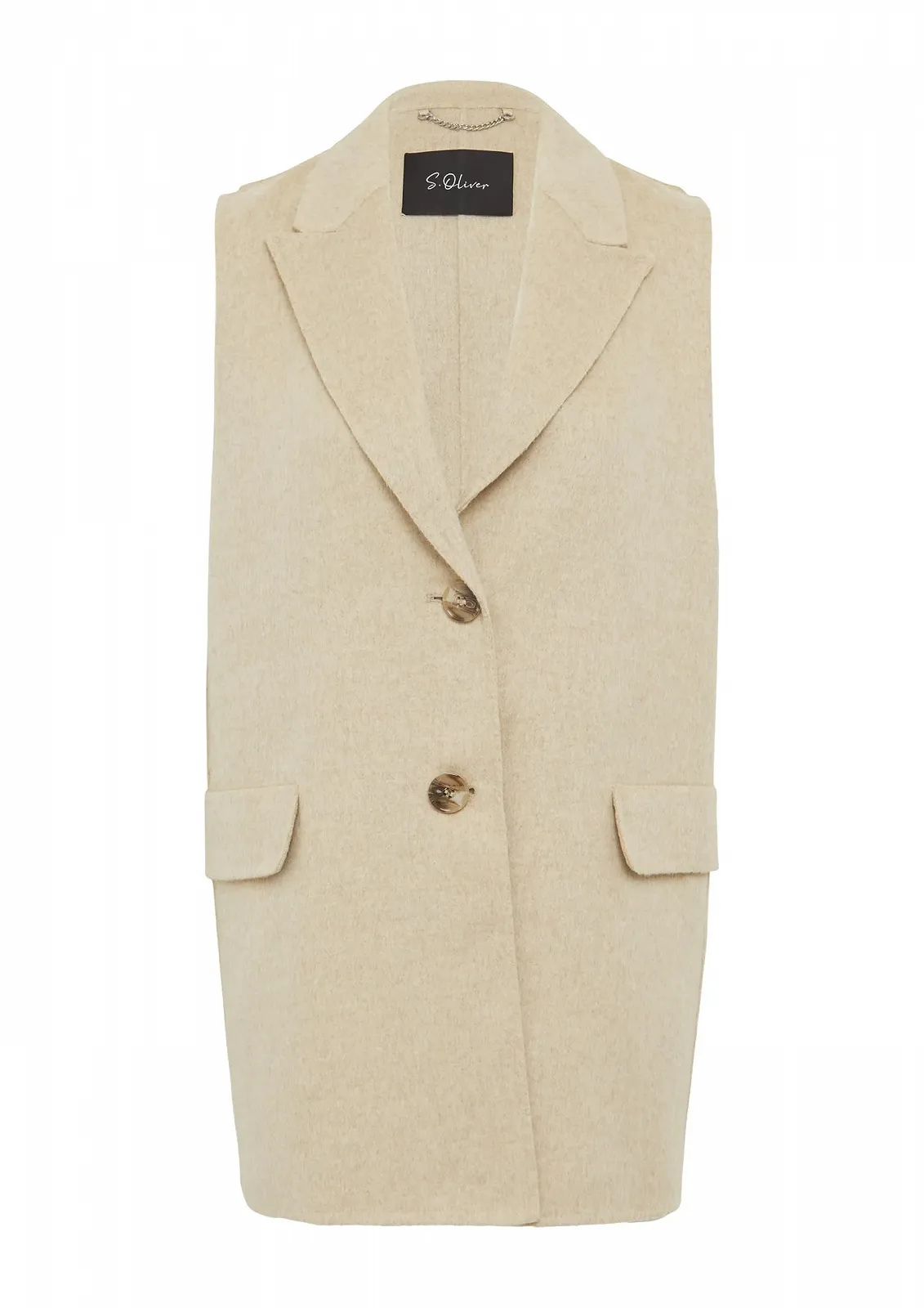 Жилет s.Oliver BLACK LABEL Doubleface вільного крою, фото №1