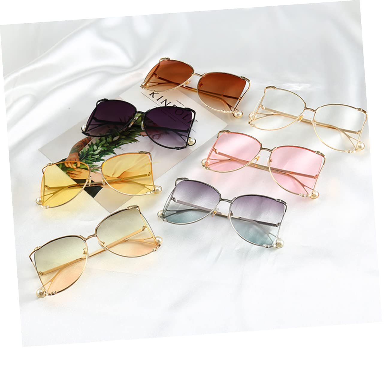 Набір сонцезахисних окулярів PACKOVE 3 шт. Круглі літні, фото №3