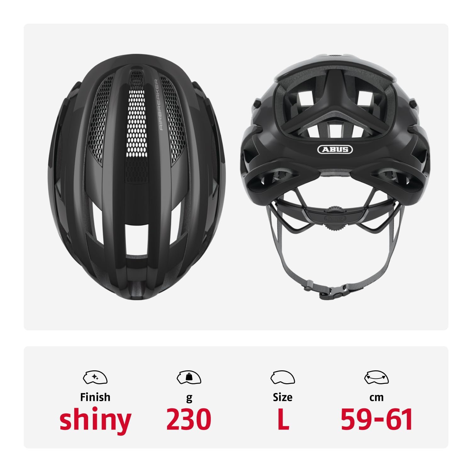 Шоссейный шлем ABUS AirBreaker, фото №3