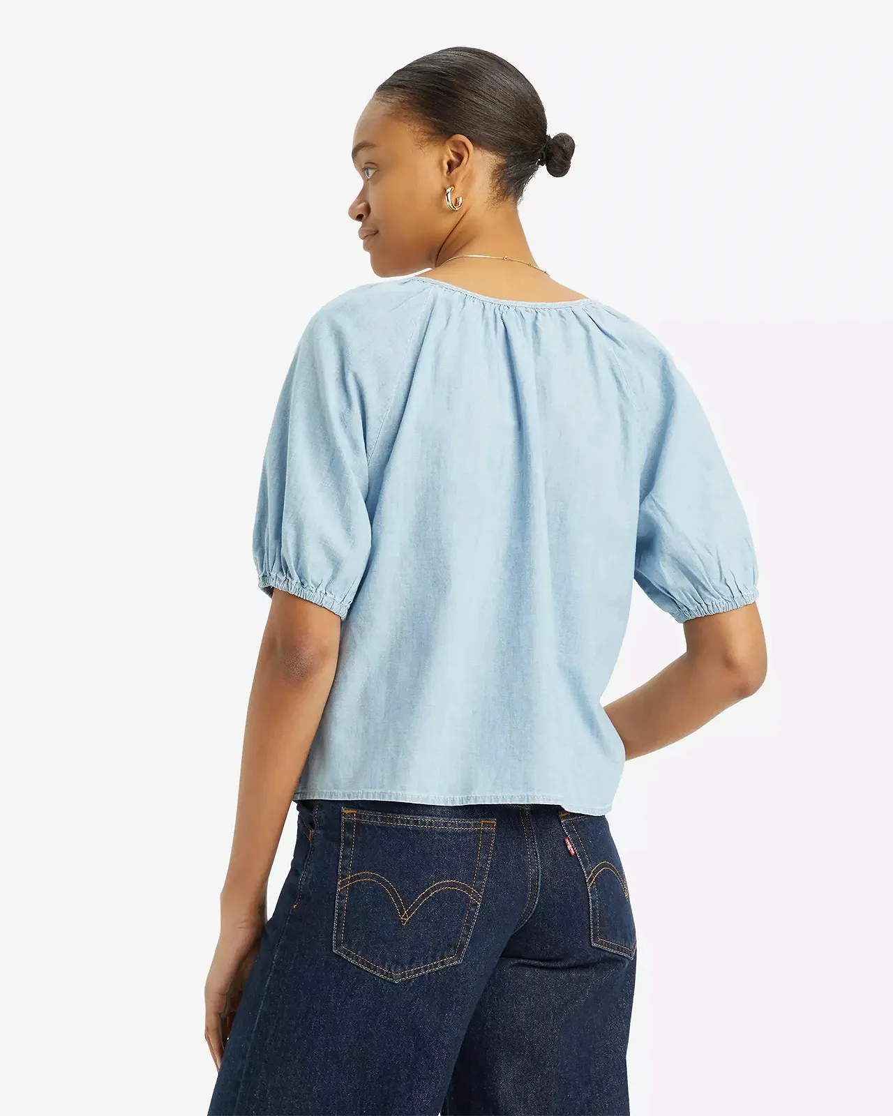 Жіноча блузка LEVIS PL LEANNE BLOUSE Dazed Light Stone - 2X, фото №2 Жіноча блузка LEVIS PL LEANNE BLOUSE Dazed Light Stone - 2X, фото №2