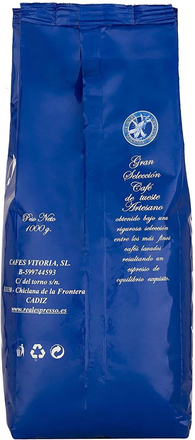 Кава в зернах Декаф 1 кг Natural Espresso Intense Taste з Колумбії та Бразилії, фото №3