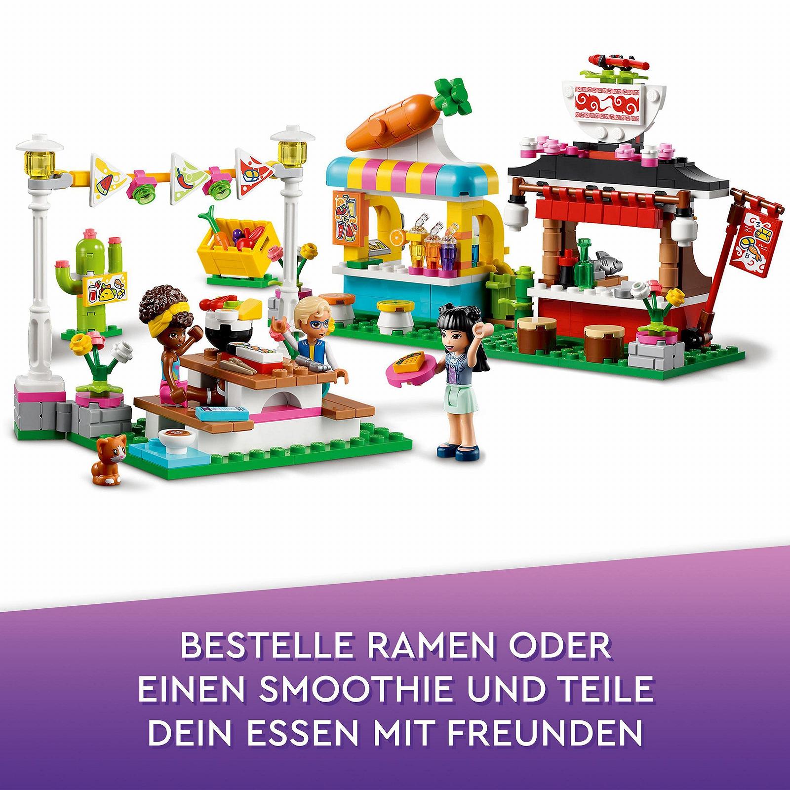 Конструктор LEGO Friends 41701 Street Food Market, фото №3
