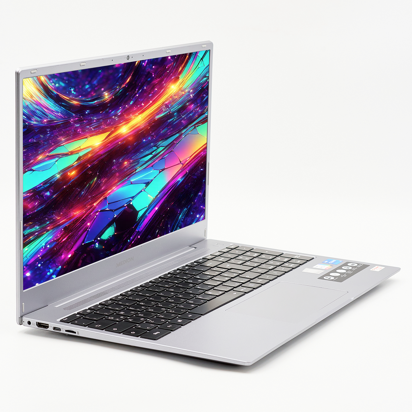 Ноутбук 16.1" Medion E16402 Intel Core i5-1135G7 ОЗУ 8 ГБ SSD 512 ГБ Intel Iris Xe Graphics Подсветка клавиатуры Win10, фото №3