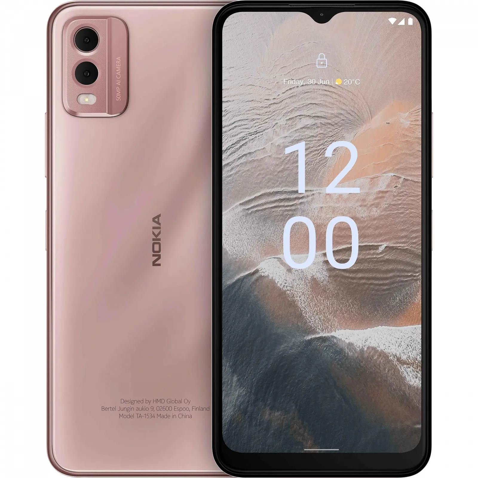Смартфон Nokia C32 4/64GB 6.5" HD+ 50MP IP52 Fingerprint Sensor Face Unlock, фото №1 Смартфон Nokia C32 4/64GB 6.5" HD+ 50MP IP52 Fingerprint Sensor Face Unlock, фото №1