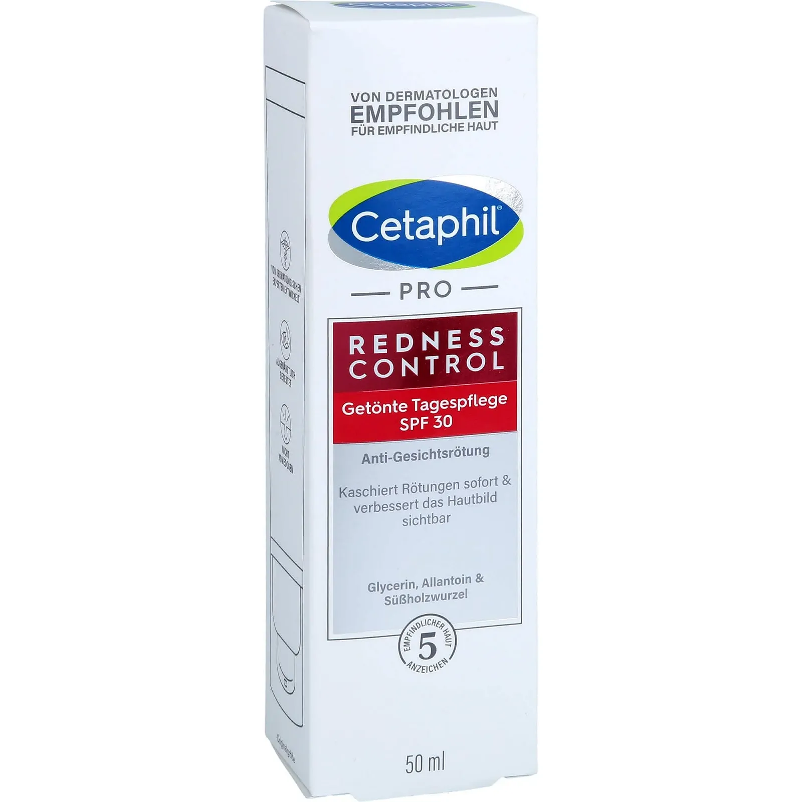 Денний тонуючий крем Cetaphil RednessControl SPF30, фото №5 Денний тонуючий крем Cetaphil RednessControl SPF30, фото №5