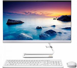 Моноблок Lenovo IdeaCentre AiO 3 24ARE05 / AMD Ryzen 3 4300U / RAM 8GB / SSD 256GB / 1 x HDMI / 1 x LAN / Wi-Fi 5 / Bluetooth 5 / Windows 11 / Белый (F0EW0065UA) - Фото 1