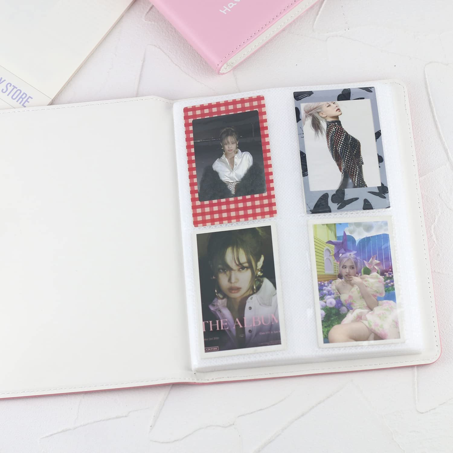 Фотоальбом Phoebe для Fujifilm Instax Mini 11/9/8/LiPlay 256 карманов 2 x 3 дюйма Темно-розовый, фото №5