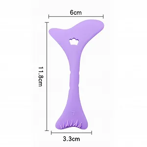 Багатофункціональний набор трафаретів для макіяжу Aid Eyeliner Silicone 2 предмети synthetic.ua - Фото 1