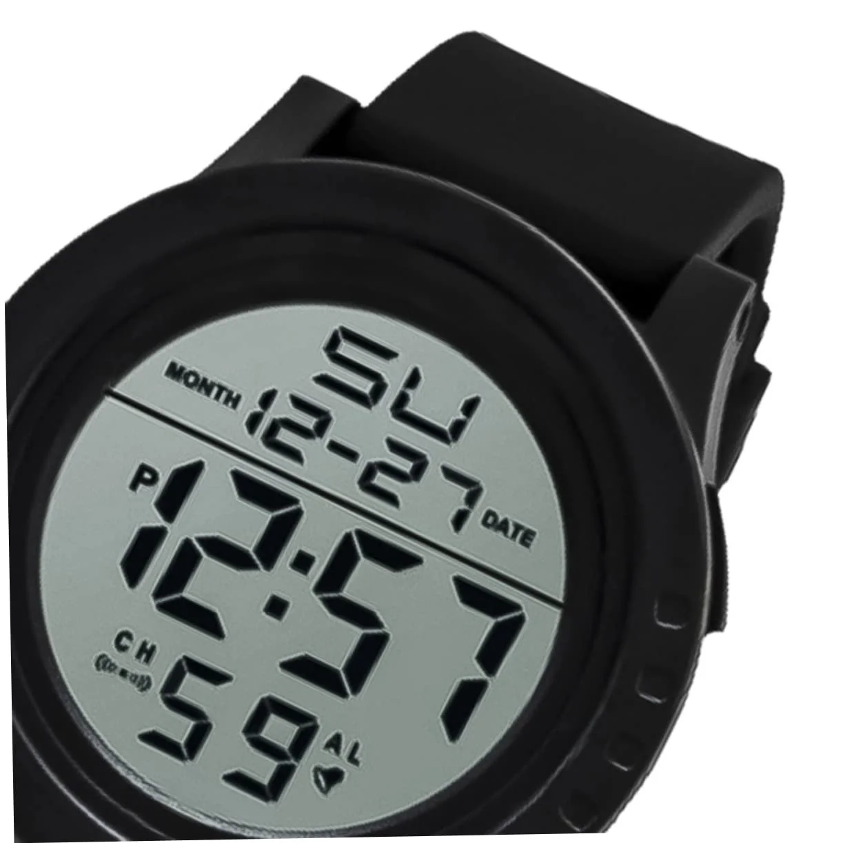 Healvian Чоловічий Цифровий Годинник Спортивний LED з Секундоміром, фото №6 Healvian Чоловічий Цифровий Годинник Спортивний LED з Секундоміром, фото №6