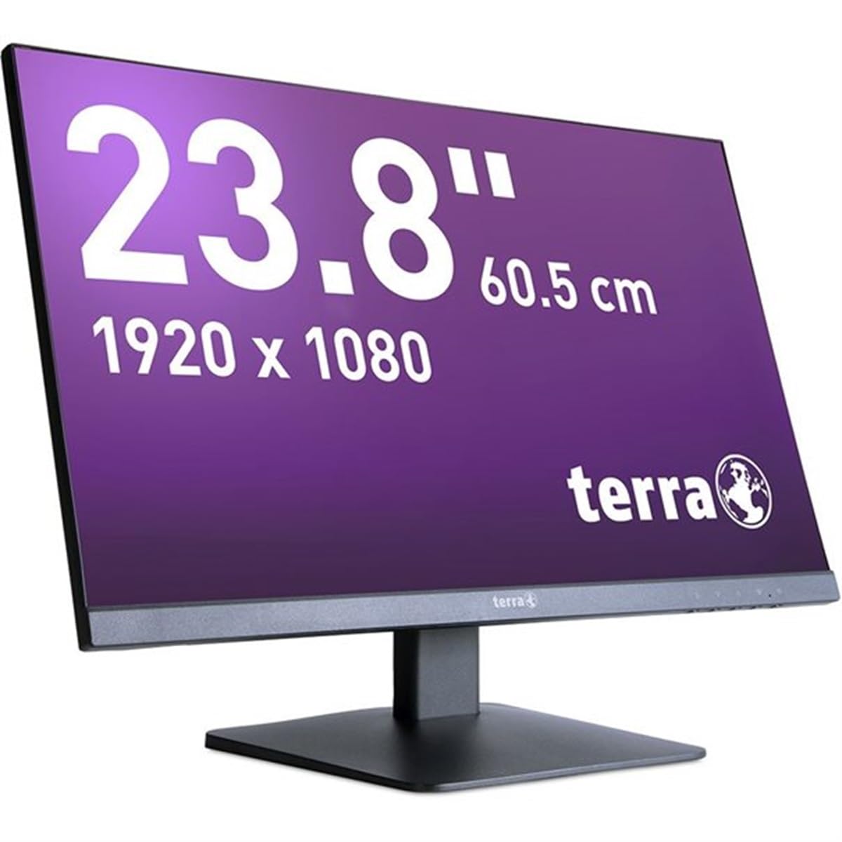 Монитор Terra 2448W V2 Черный DP/HDMI 23.8 Дюйма Full HD, фото №3
