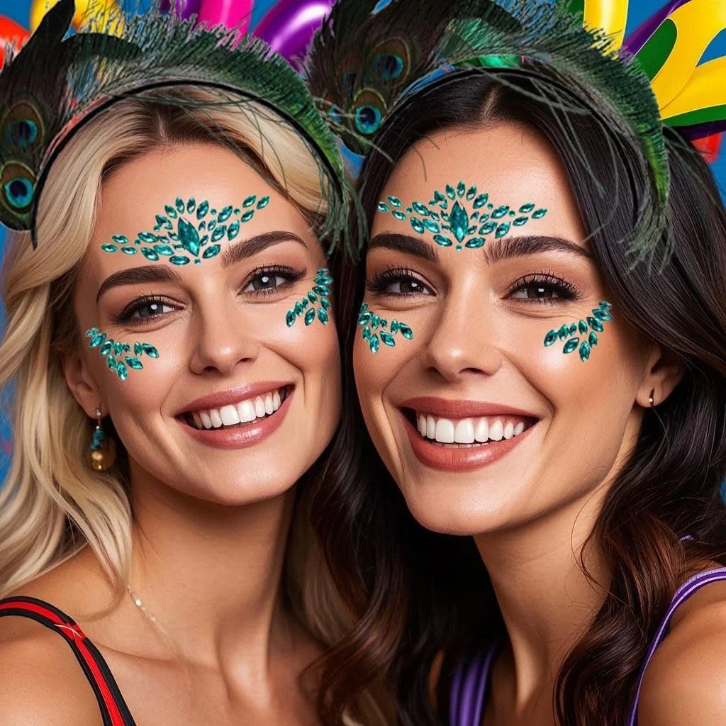 Обруч для волосся з пір'ям Carnival, фото №6