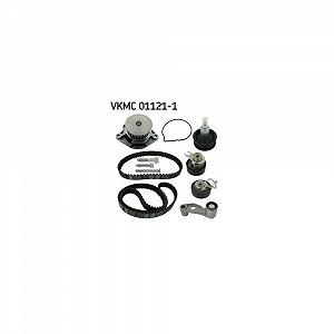 Водяной насос + комплект ремня ГРМ SKF VKMC 01121-1 для AUDI SEAT SKODA VW - Фото 1