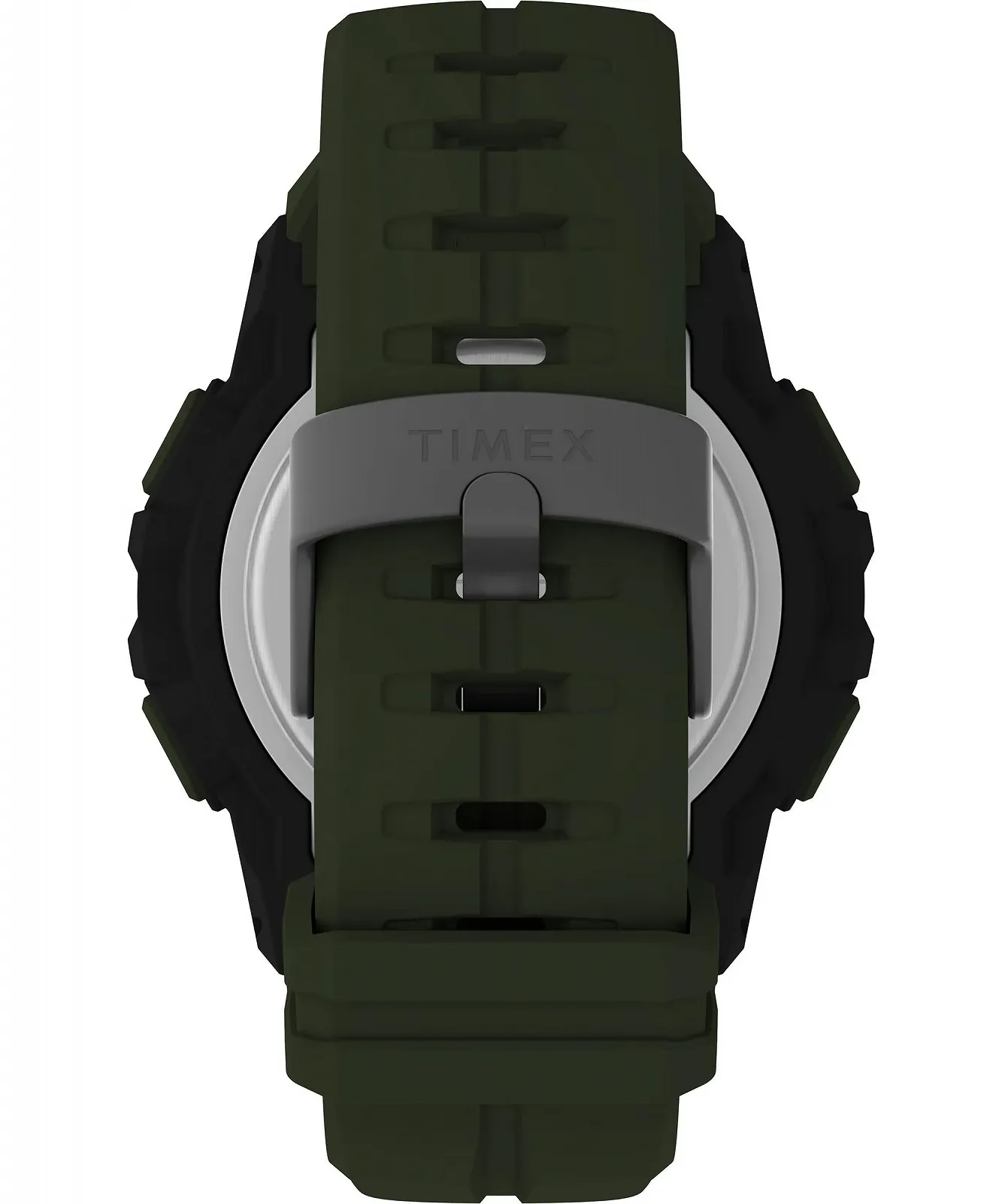 Годинник Timex UFC Rush 52мм Чорний корпус Зелений ремінець Цифровий циферблат, фото №3