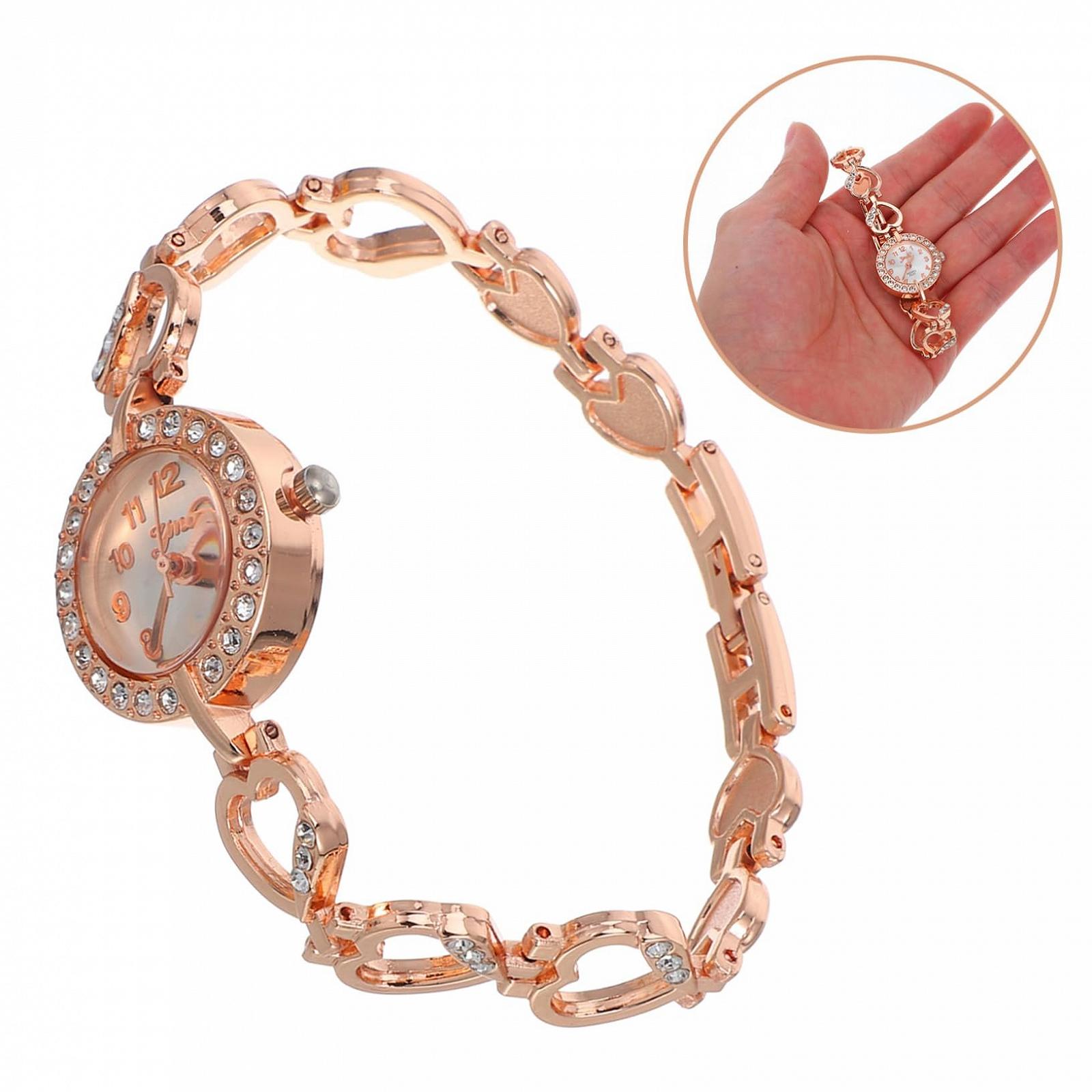 Цифровий годинник OATIPHO Золотистий, фото №9