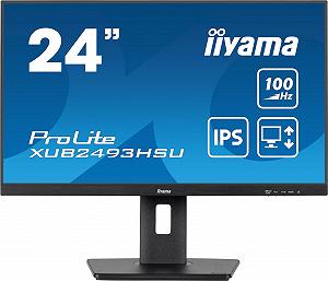 Монітор 24" iiyama Prolite XUB2493HSU-B6 Full HD IPS 100 Гц - Фото 1