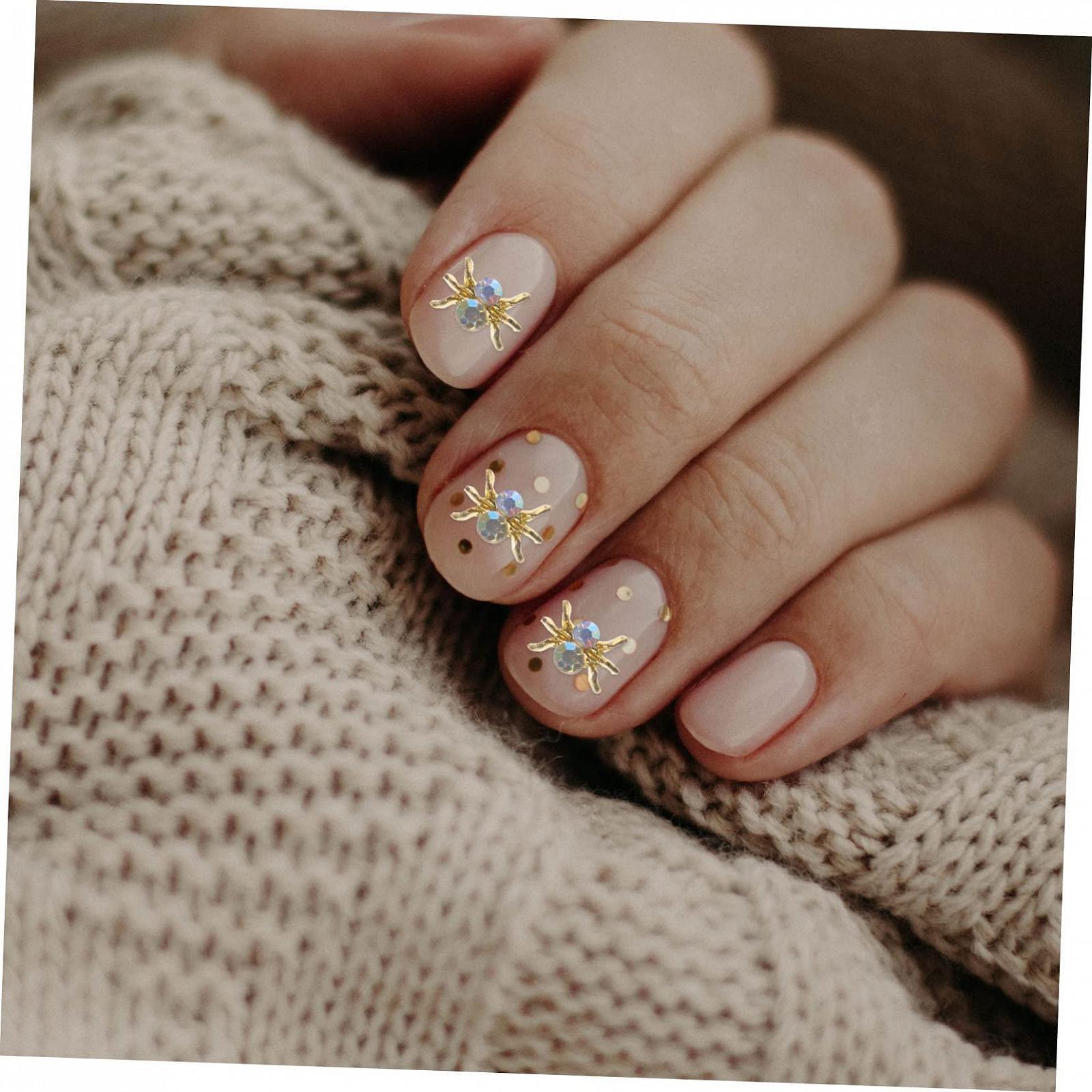 Украшения для ногтей Паук Healvian 400 шт. Кристалл, фото №6