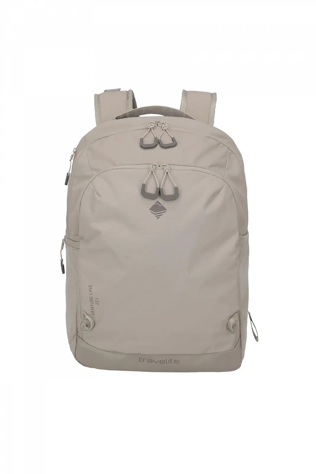 Рюкзак для ноутбука Travelite VENTURE LINE Durable Nylon Shoe Compartment Trolley Clip On Classic Песочный, фото №1 Рюкзак для ноутбука Travelite VENTURE LINE Durable Nylon Shoe Compartment Trolley Clip On Classic Песочный, фото №1
