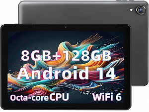 Планшет 10.1" Rebecco K70 4+8/128Gb 8 ядер Android 14 6000 mAh Серый - Фото 1