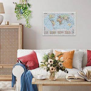 Пазл Ravensburger 12000065 Political World Map 1000 елементів ціна на synthetic.ua - Фото 1 Пазл Ravensburger 12000065 Political World Map 1000 елементів synthetic.ua - Фото 1