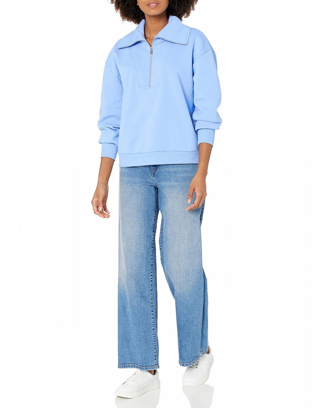 Кофта The Drop Hayley Фліс напівблискавка, фото №3 Кофта The Drop Hayley Фліс напівблискавка, фото №3