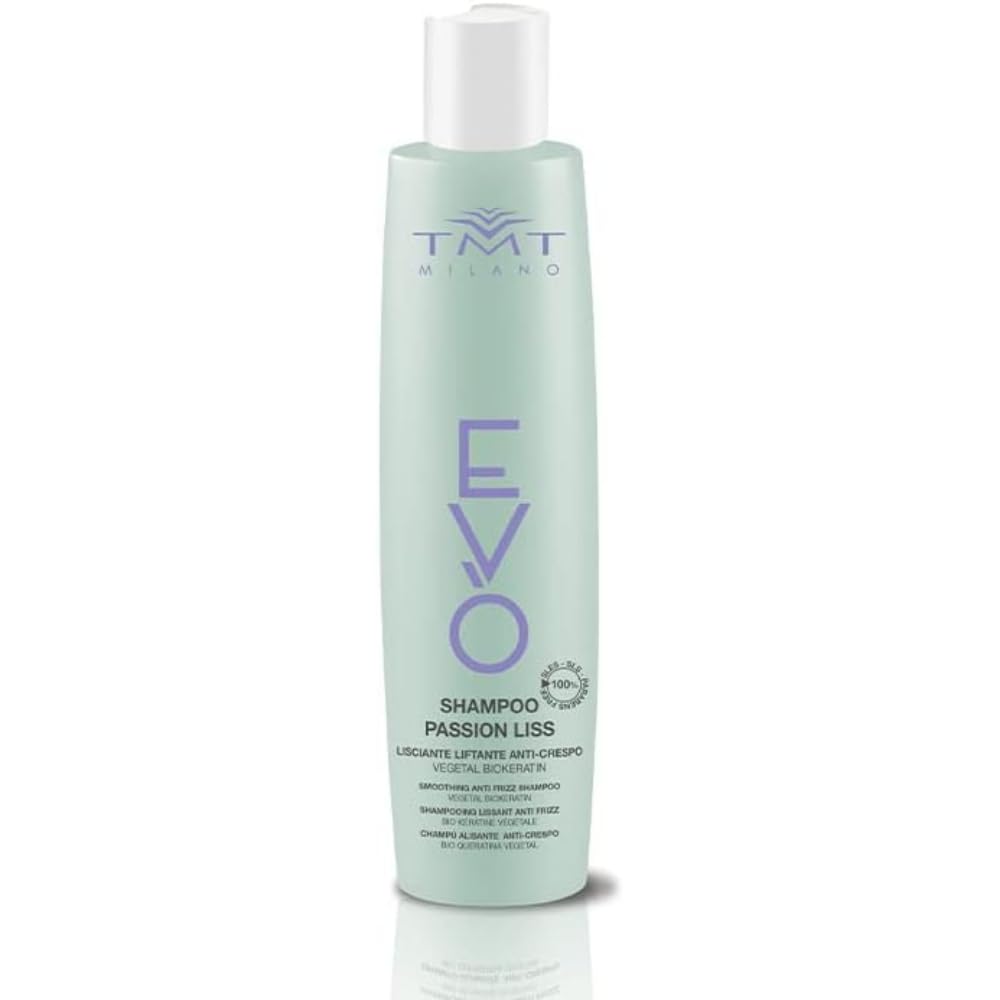 Шампунь TMT Evò Passion Liss Professional Breath Care Smoothing Effect с Растительным Кератином 300 мл, фото №1
