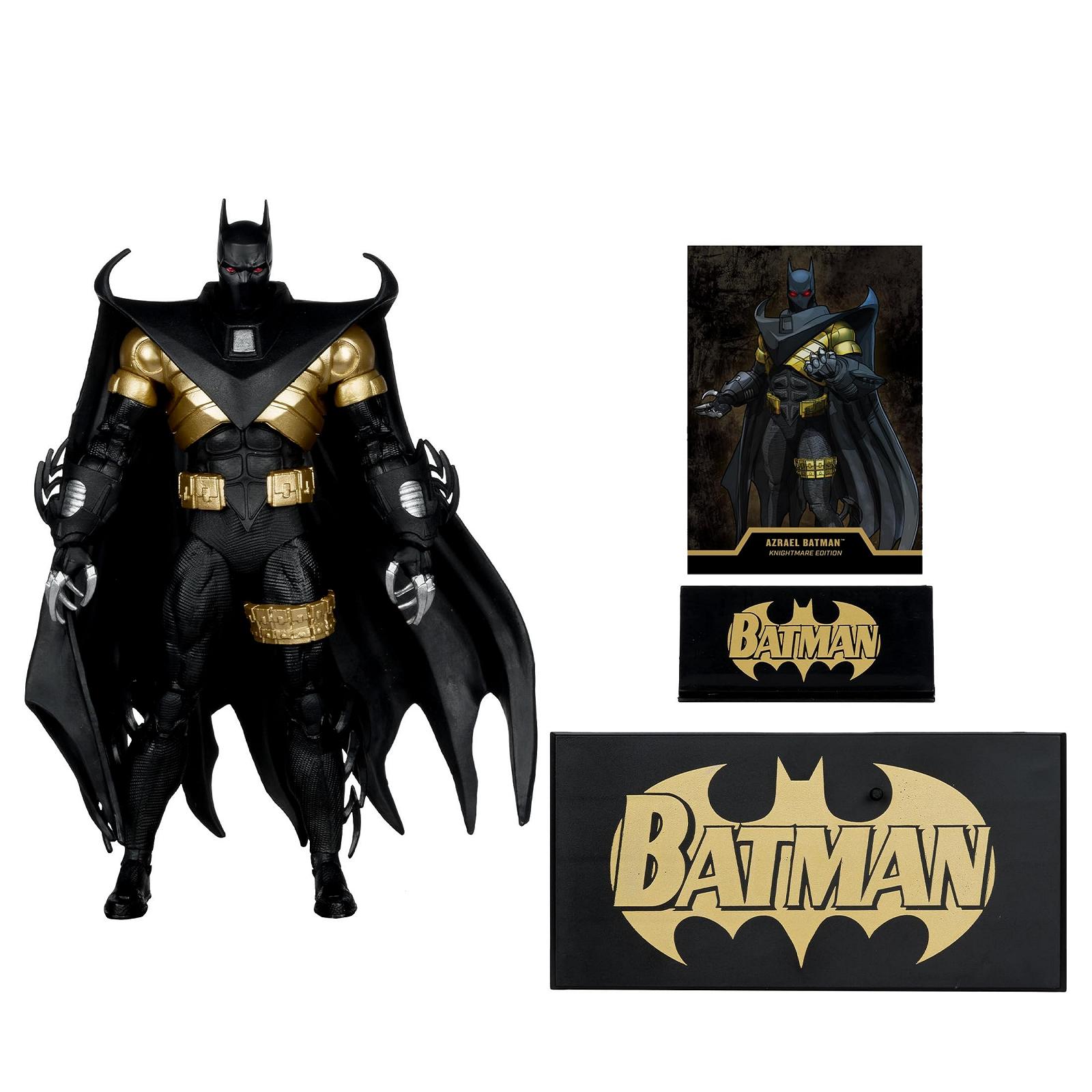 Екшн-фігурка McFarlane DC Multiverse Азраїл (Броня Бетмена) (Knightmare) (Gold Label) 18 см, фото №11