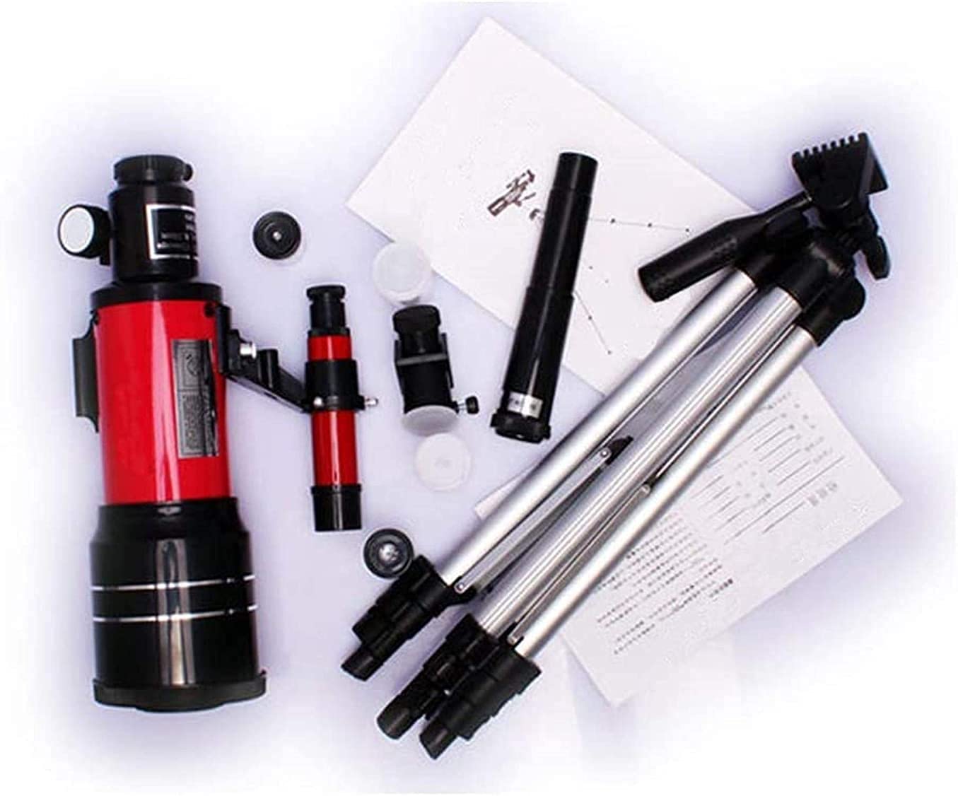 Телескоп 8-12 для смартфона для дітей і дорослих 70 мм з аксесуарами для астрономії зі штативом, фото №4