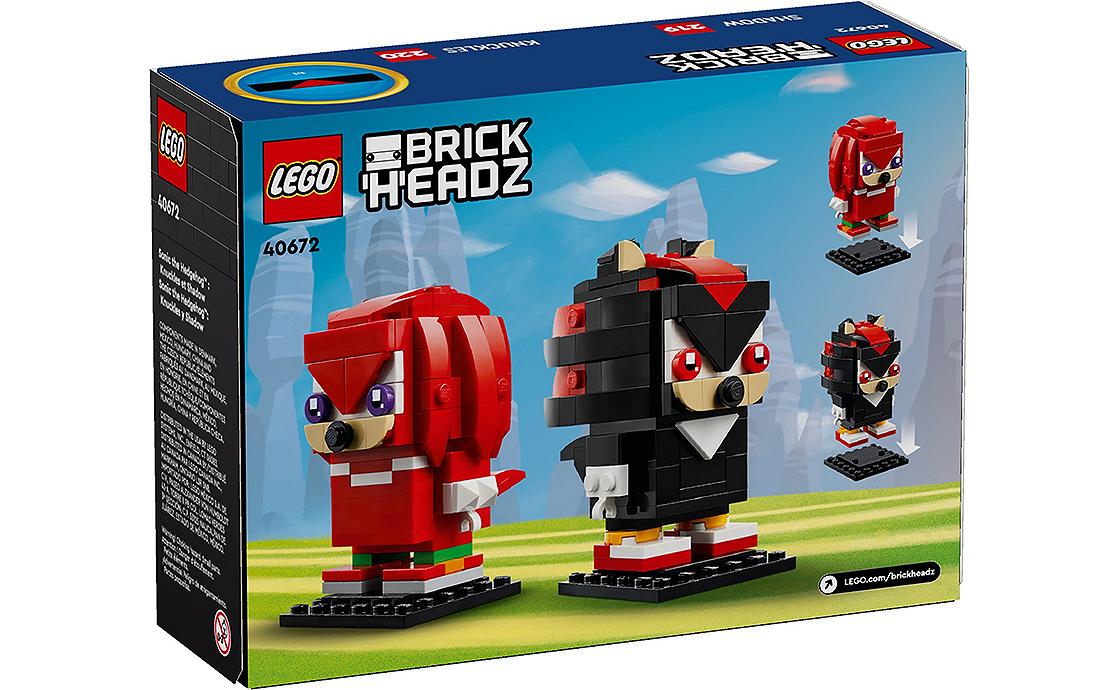 Детский конструктор LEGO Brick Headz Наклз и Шедоу (40672), фото №3