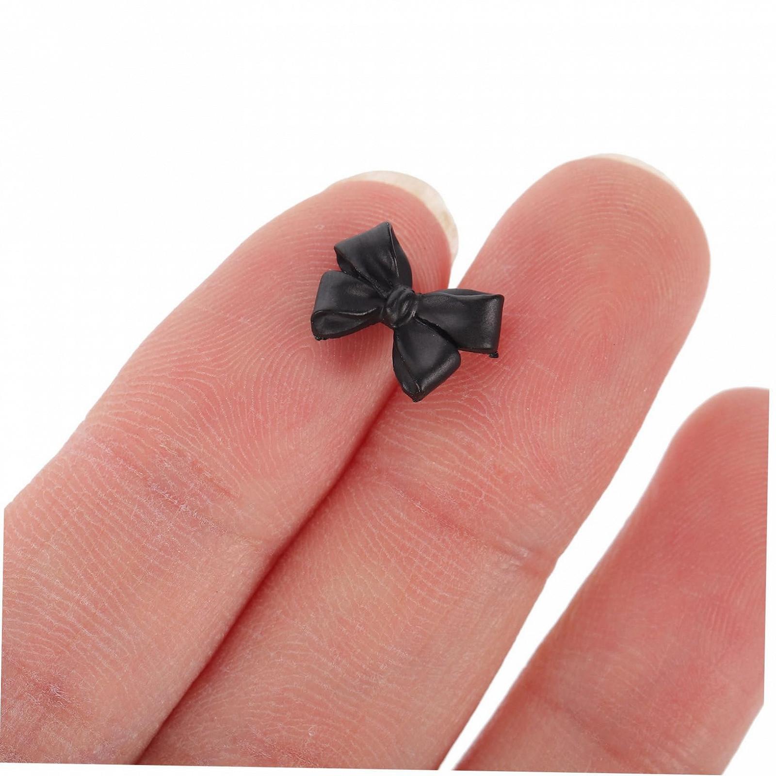 Підвіски для манікюру Nailkndy, Зроблено зі смоли, Бантики, фото №5