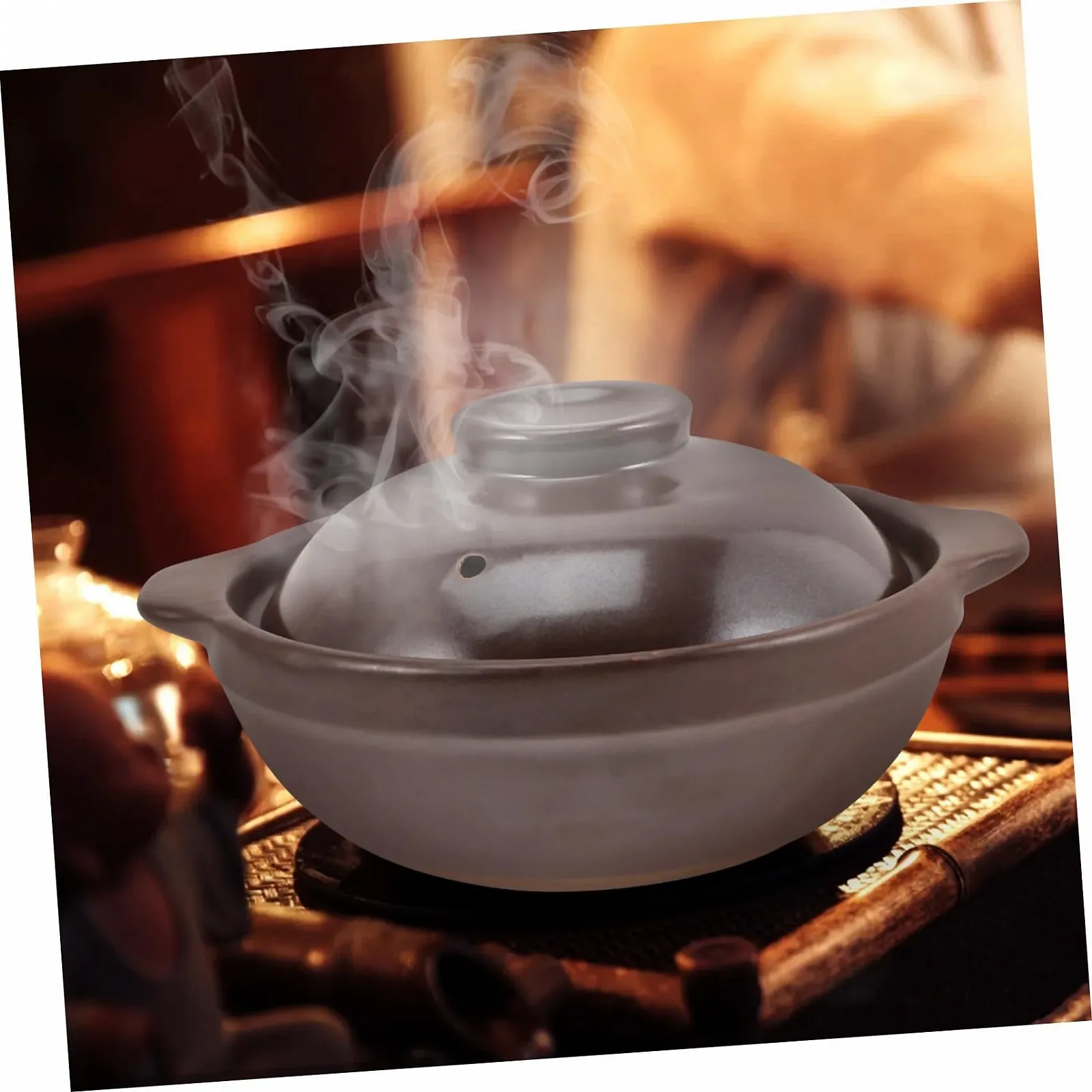 Каструля керамічна Kleine з кришкою термостійка антипригарна багатофункціональна, фото №5