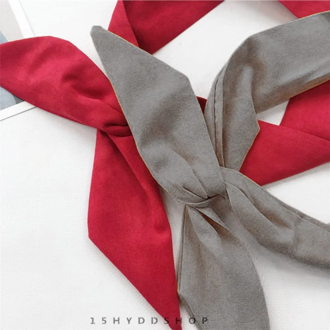 Пов'язка для волосся з бантом, 4 шт, вінтажна, фото №3 Пов'язка для волосся з бантом, 4 шт, вінтажна, фото №3