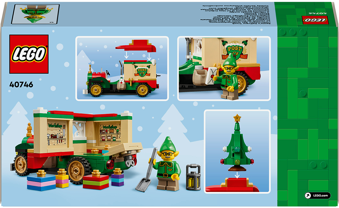 Конструктор Лего LEGO Seasonal Грузовик Санты (40746), фото №3