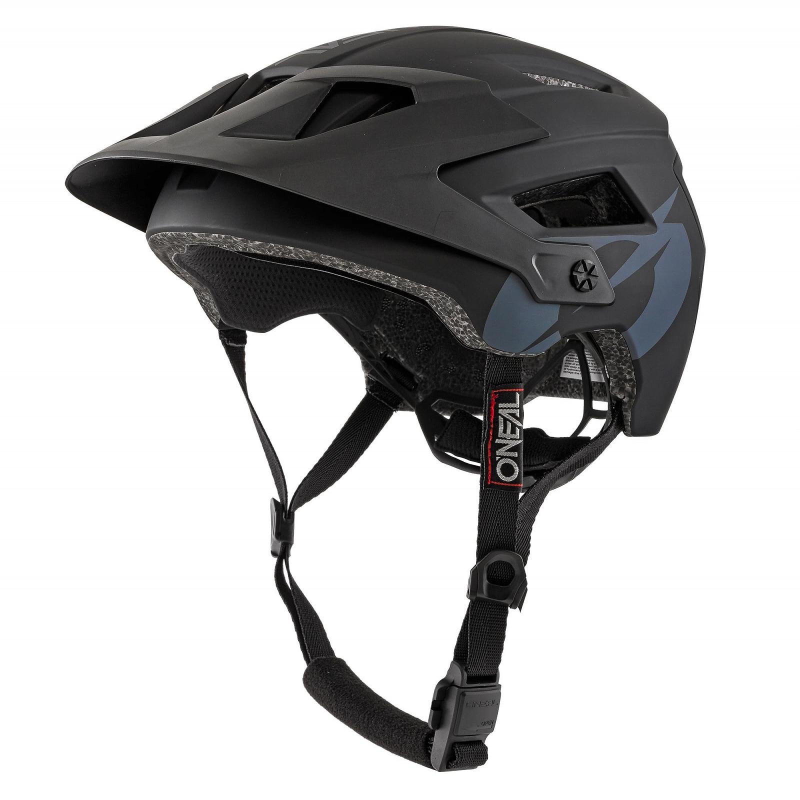 Шлем O'NEAL Defender 2.0 Solid All Mountain MTB Черный/Серый, фото №1