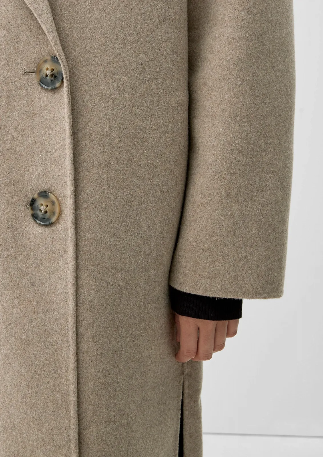 Пальто s.Oliver BLACK LABEL Женское Длинный рукав, фото №5 Пальто s.Oliver BLACK LABEL Женское Длинный рукав, фото №5