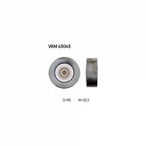 Ролик напрямний/обвідний поліклинового ременя SKF VKM 65045 для MITSUBISHI середній - Фото 1