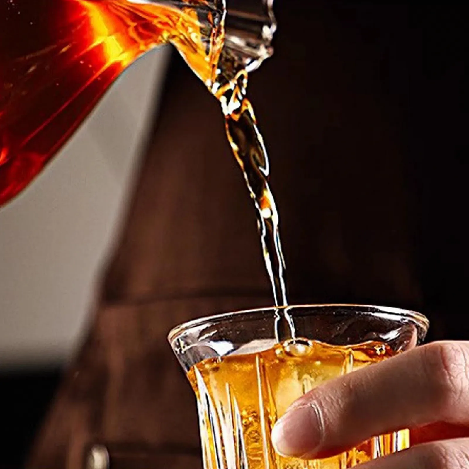 Сервер для кофе стеклянный Haofy 500 мл, прозрачный, фото №4