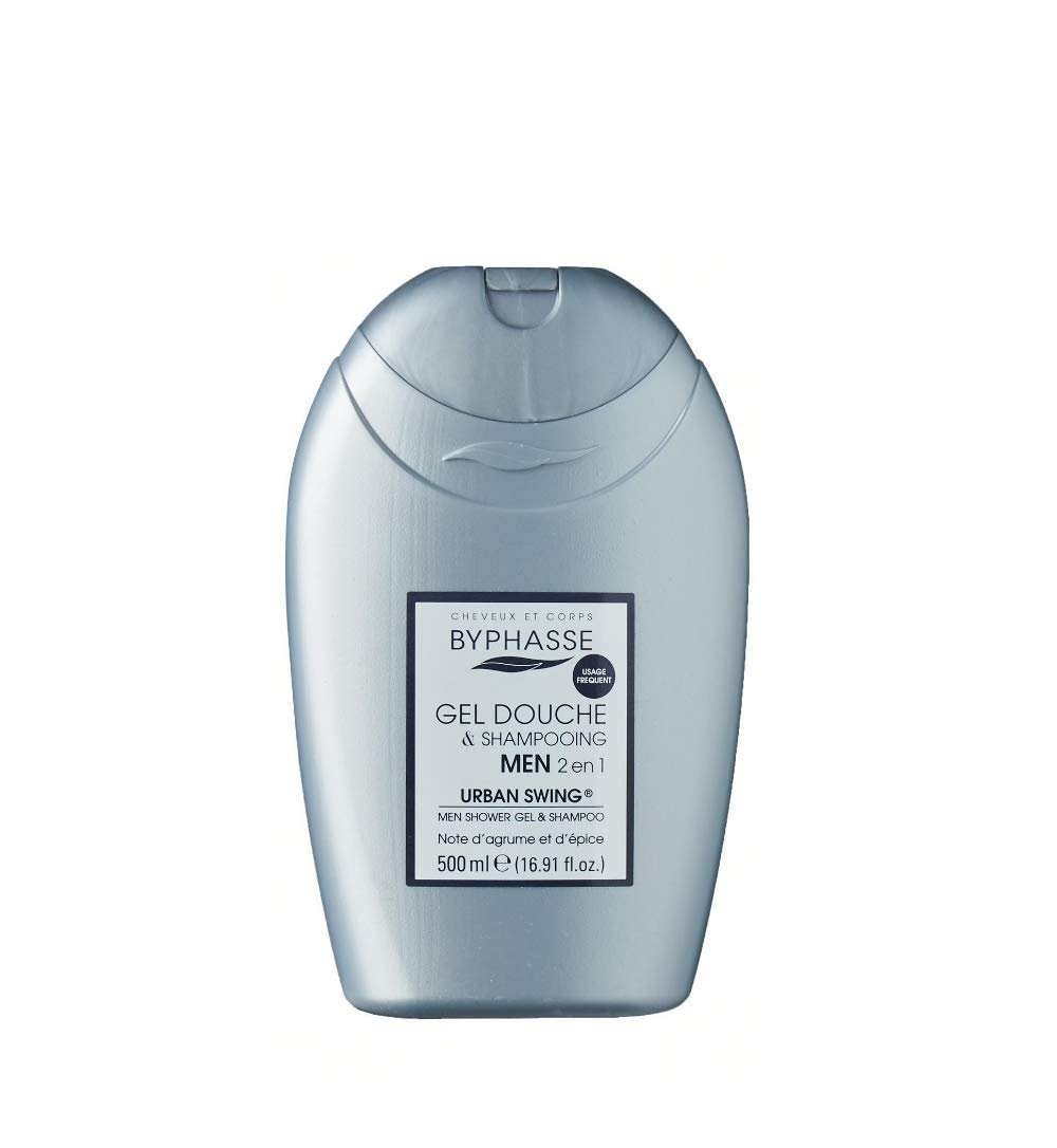Гель для душу BYPHASSE Urban Swing 2EN1 чоловічий 500 мл, фото №1 Гель для душу BYPHASSE Urban Swing 2EN1 чоловічий 500 мл, фото №1
