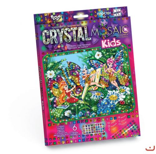 Набор для креативного творчества CRYSTAL MOSAIC KIDS Феи [tsi38577-TSI], фото №1