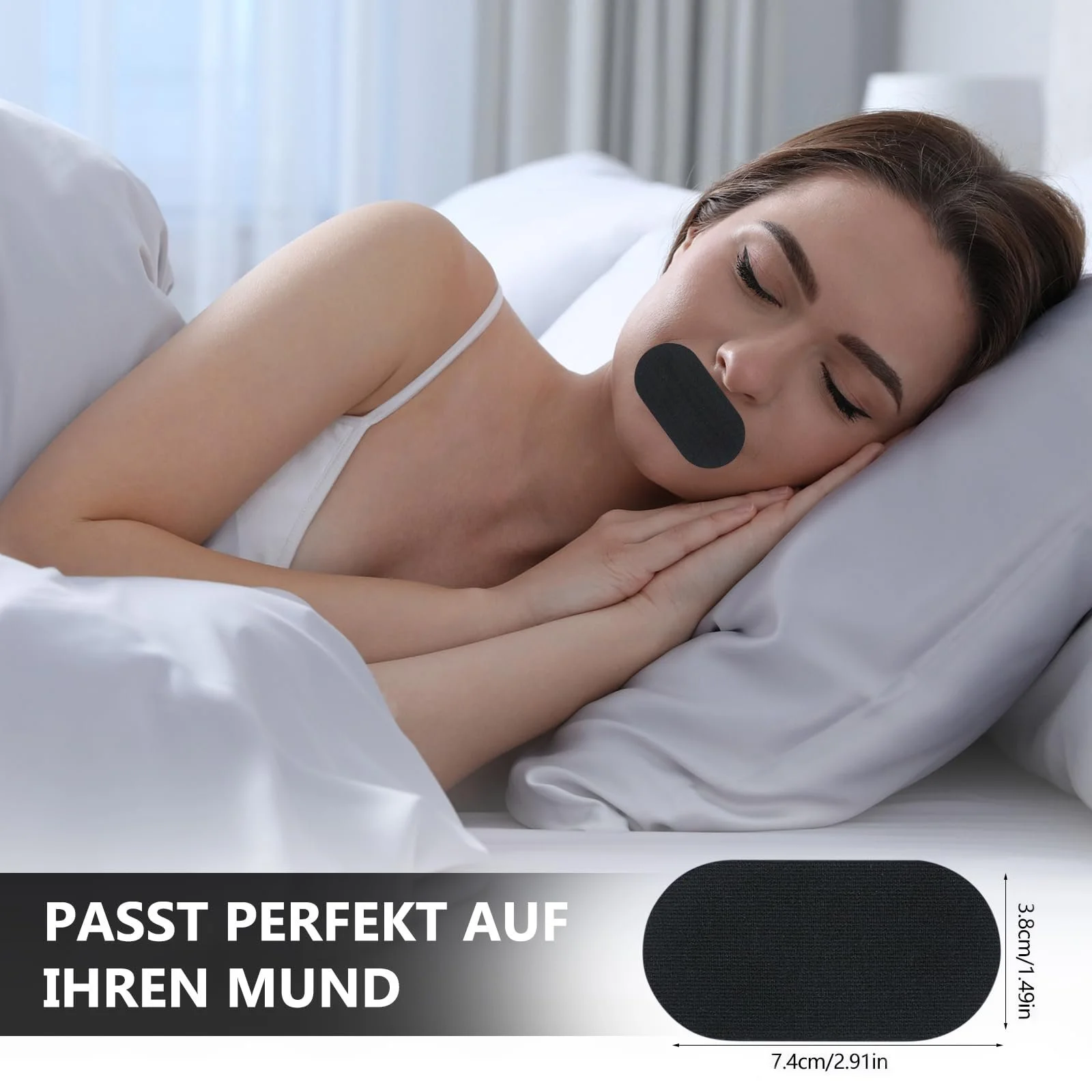 Пластирі для сну на рот, упаковка 60 штук, фото №4