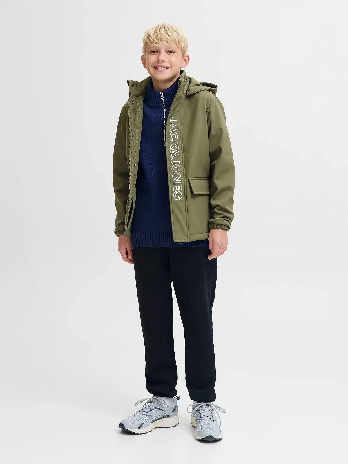 Куртка з капюшоном JACK & JONES Jjematt Softshell Sn Jnr, фото №7