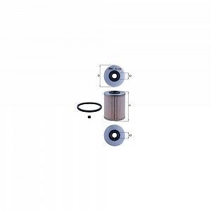 Паливний фільтр KNECHT KX 206D CITROËN GMC MITSUBISHI NISSAN OPEL PEUGEOT - Фото 1