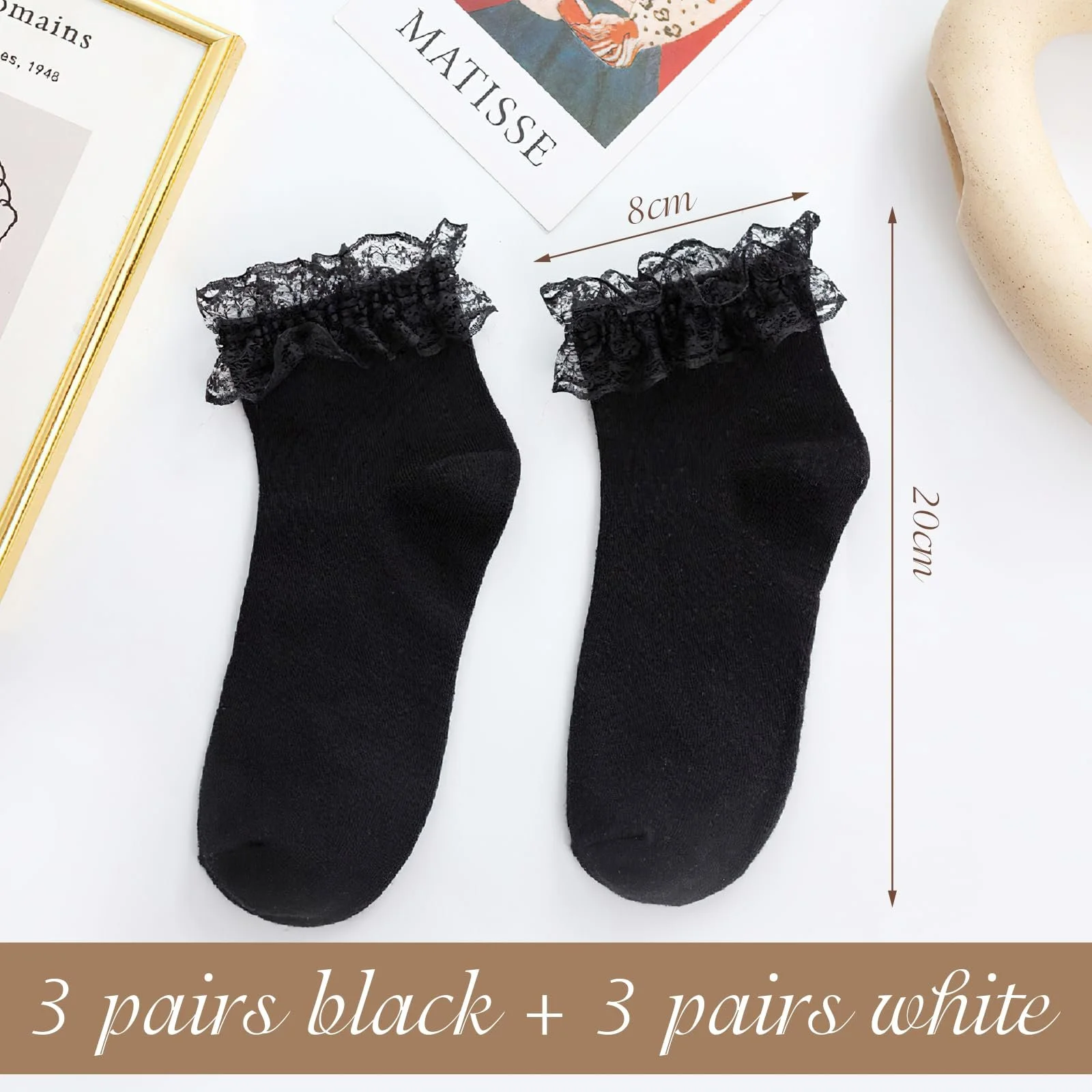 Жіночі шкарпетки VEGCOO 6 пар, фото №2 Жіночі шкарпетки VEGCOO 6 пар, фото №2