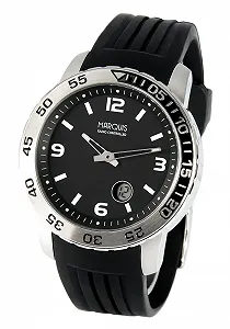 Мужские спортивные радиоуправляемые часы MARQUIS Junghans movement, корпус из нержавеющей стали, резиновый ремешок 964.4800, Ремешок. - Фото 1