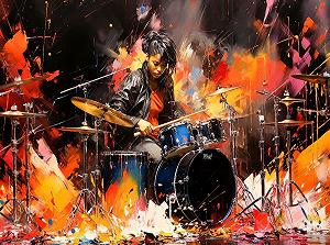 Пазл CALVENDO Drums 2000 элементов 90 x 67 см synthetic.ua - Фото 1