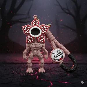 Брелок фігурка Демогоргон із серіалу дивні дива Stranger Things на ключі, рюкзак, сумку, пенал, іграшка - 8 см - Фото 1