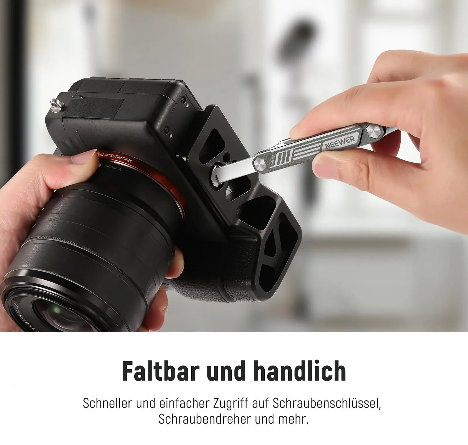 Набор отверток NEEWER 8 в 1 складной UA006, фото №3