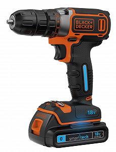 Шурупокрут Black and Decker bdcdc18kst-qw 18V 1 Швидкість 1.5Ah 400mA Зарядний Пристрій - Фото 1