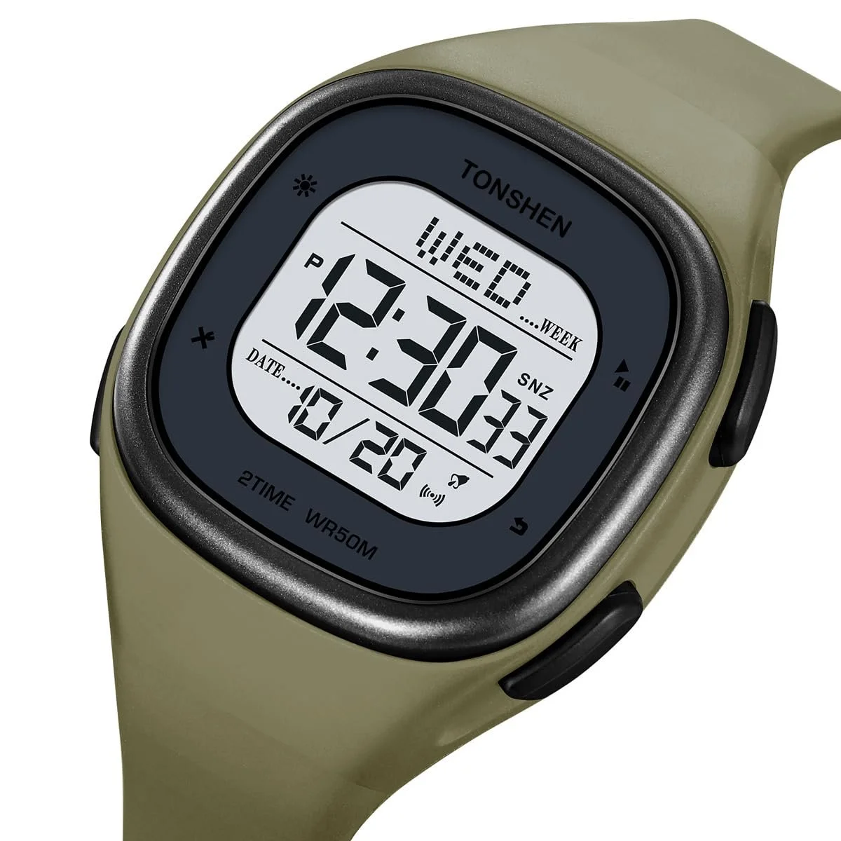 Цифровий годинник TONSHEH Спортивний годинник Outdoor Military, фото №5 Цифровий годинник TONSHEH Спортивний годинник Outdoor Military, фото №5