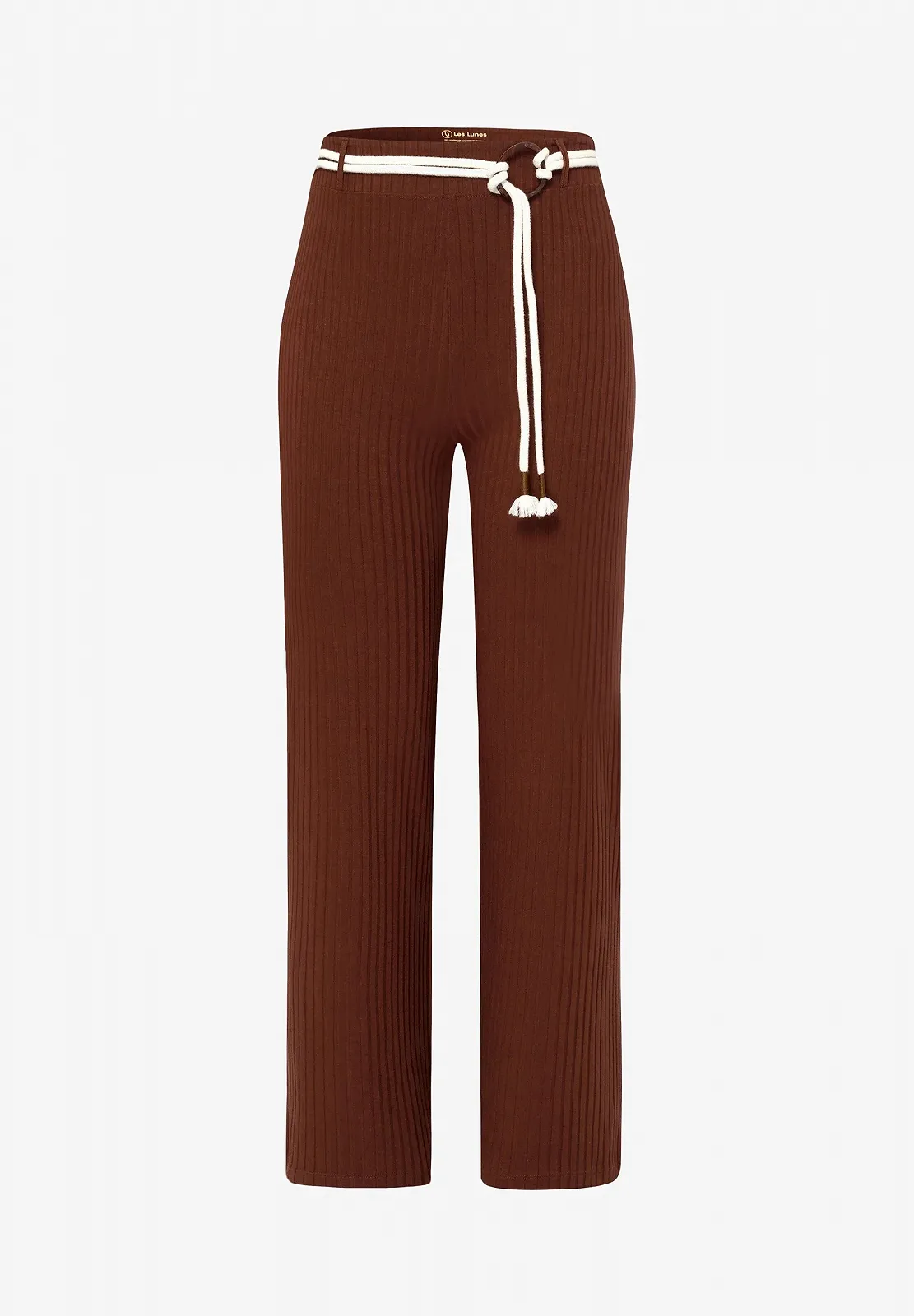 Женские брюки Les Lunes The Lauren Pants Dark Chocolate - L, фото №5